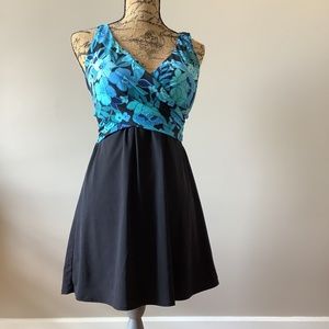 Lands’ End One Piece Swim Dress